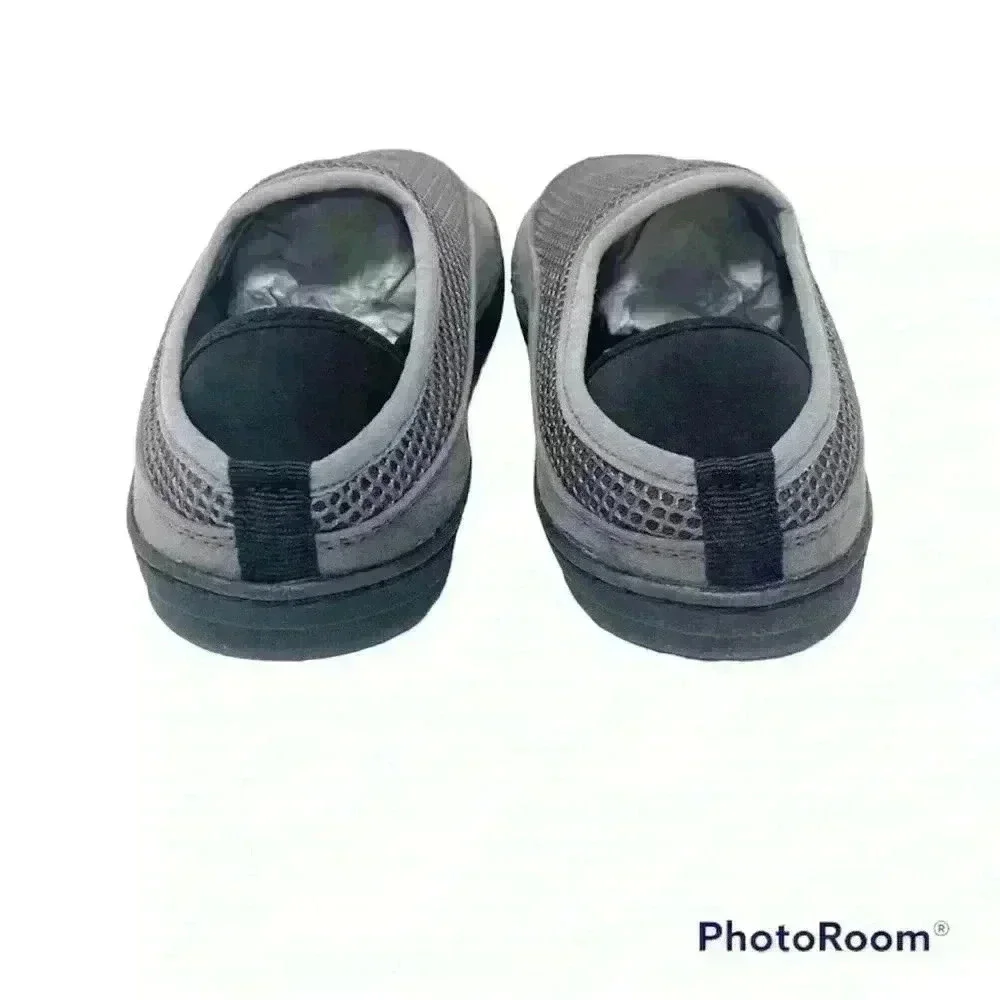 Steve Madden Bdarrenn Flyknit Slippers Grey Slip-On Kids Shoes NIB